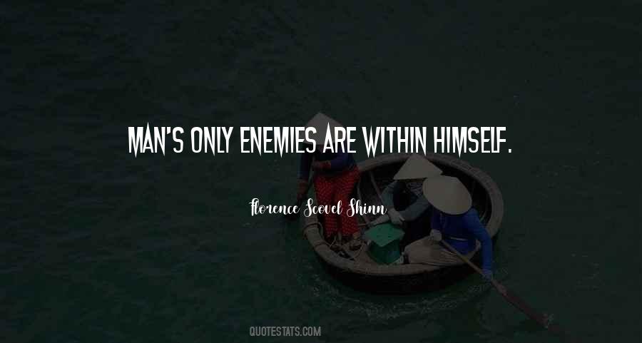 Quotes About Enemies Within #893448