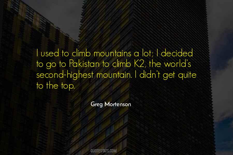 Quotes About K2 Mountain #300145