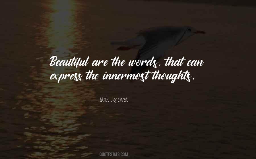 Express Thoughts Quotes #1822722