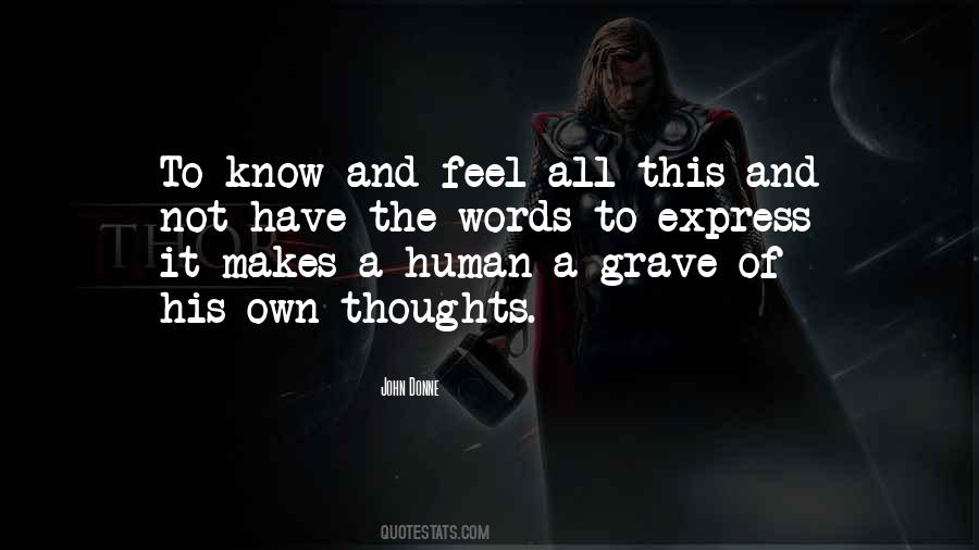 Express Thoughts Quotes #378194