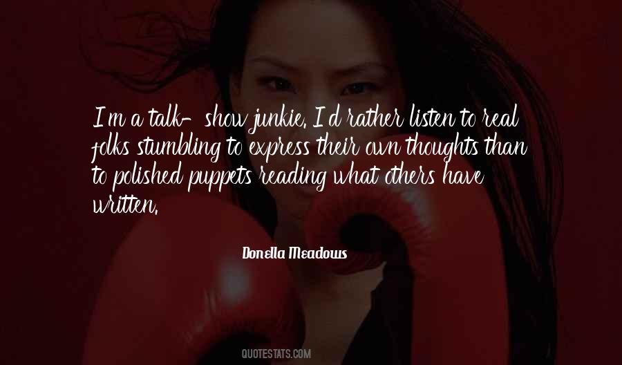Express Thoughts Quotes #610774