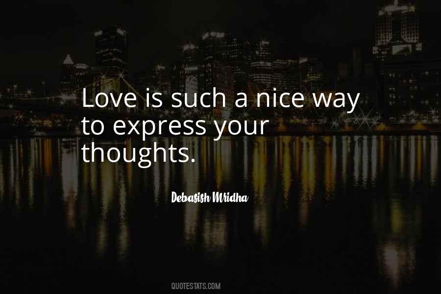 Express Thoughts Quotes #684208