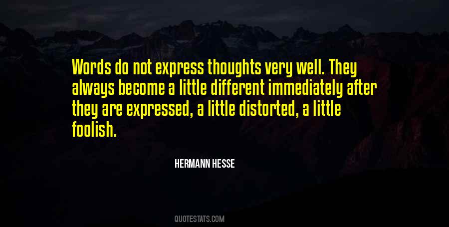 Express Thoughts Quotes #806673