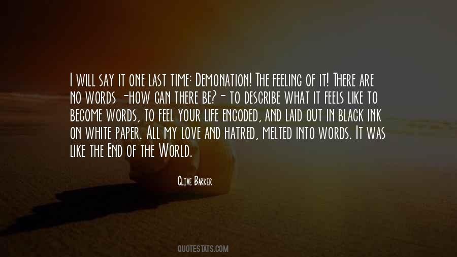 Love And Hatred Quotes #341357