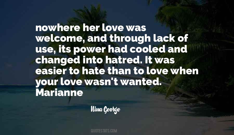 Love And Hatred Quotes #381095