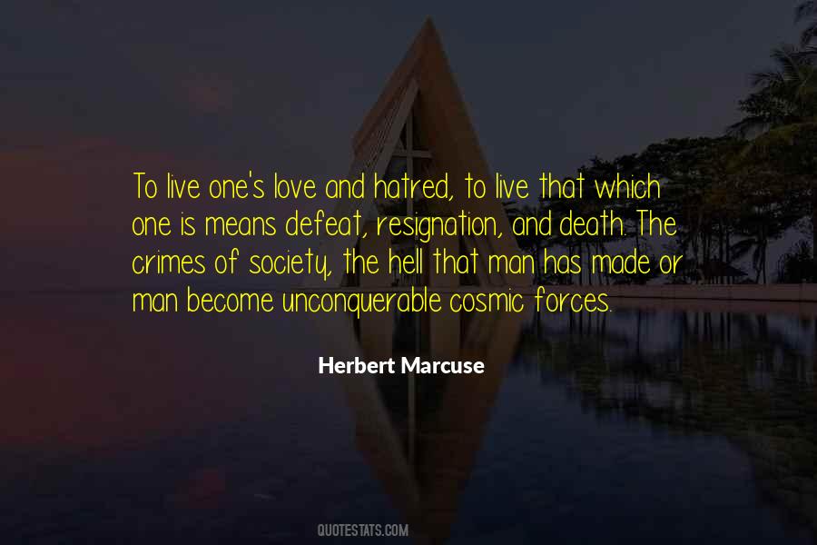 Love And Hatred Quotes #744306