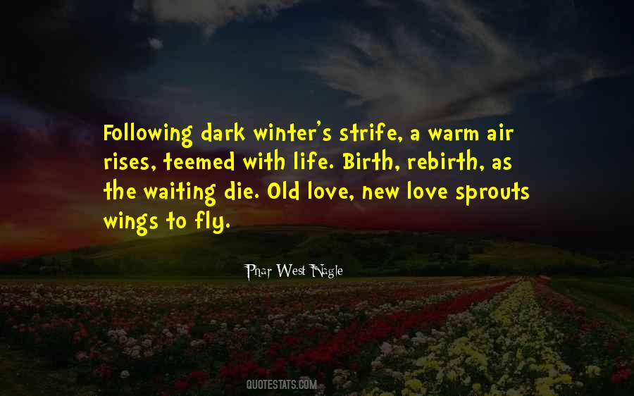 Quotes About Winter Spring #13733