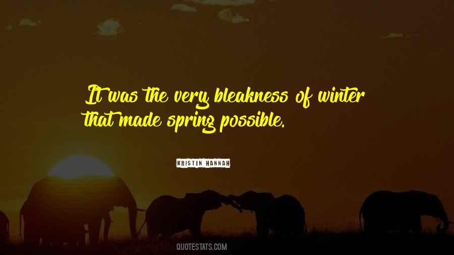 Quotes About Winter Spring #231199