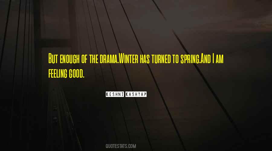 Quotes About Winter Spring #248065