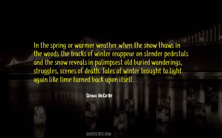 Quotes About Winter Spring #254639
