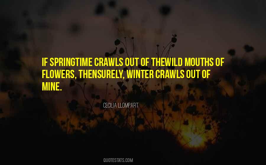 Quotes About Winter Spring #360891
