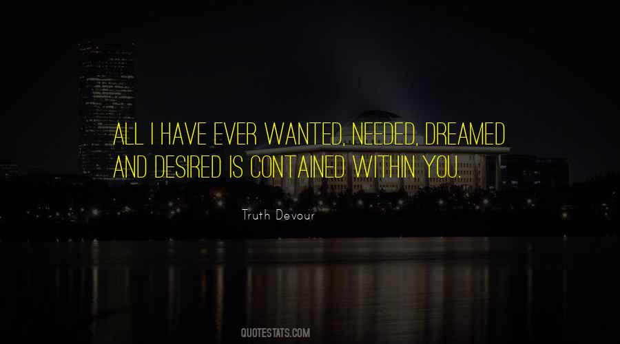 Devour You Quotes #617182