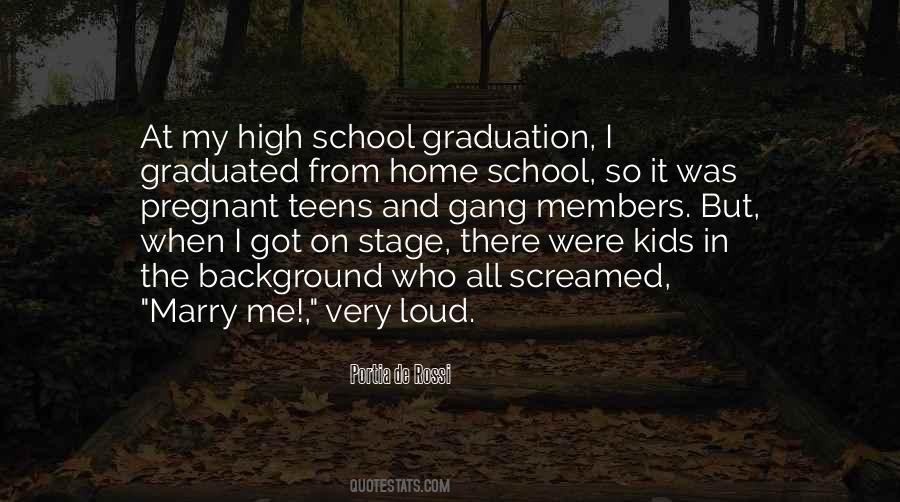Quotes About High School Graduation #795564