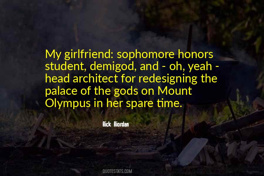 Quotes About Mount Olympus #1470571