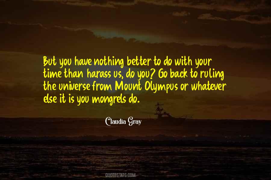 Quotes About Mount Olympus #599919