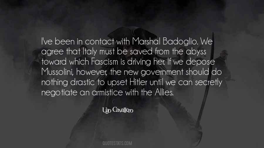 Quotes About Mussolini #453618