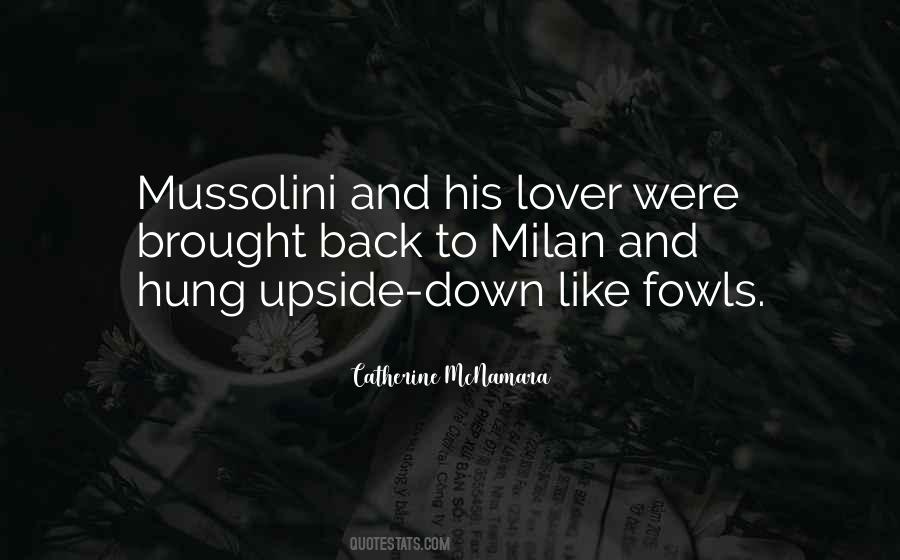 Quotes About Mussolini #660012