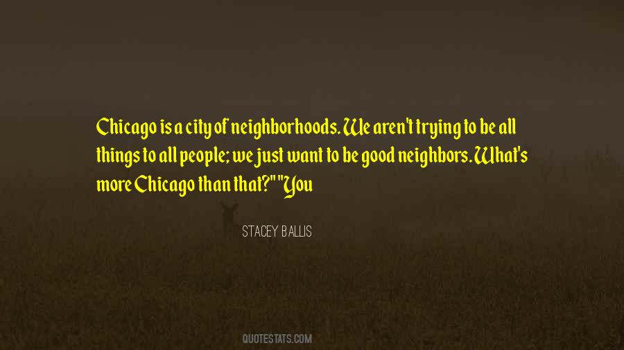 Chicago People Quotes #353309