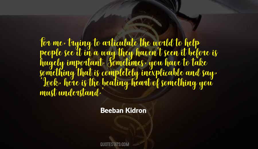 Kidron Quotes #1584061