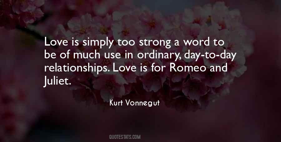 Quotes About Romeo And Juliet Love #959856