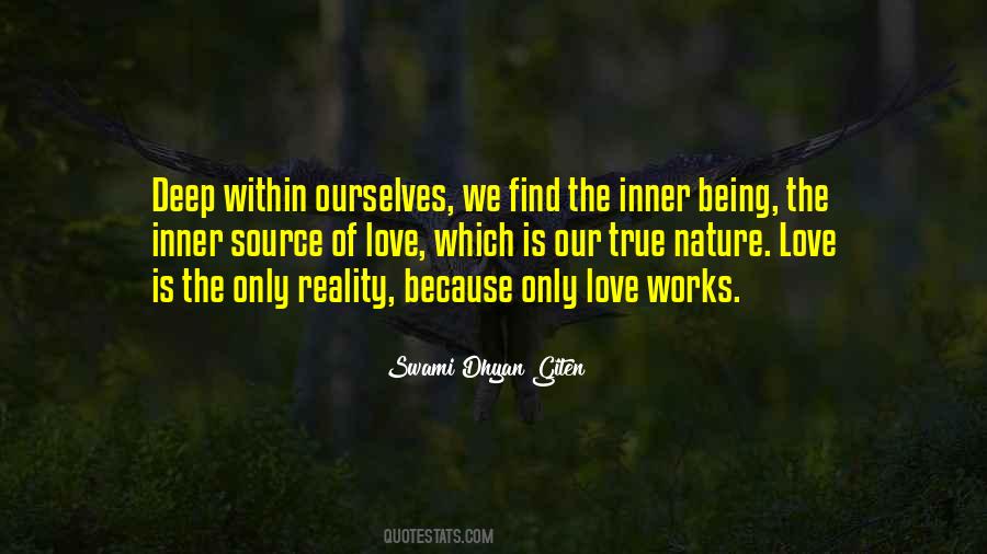 Being Ourselves Quotes #107609