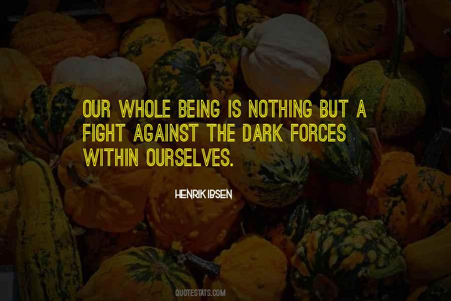 Being Ourselves Quotes #150251