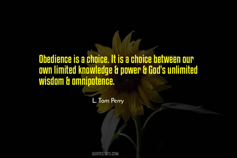 Omnipotence God Quotes #253962