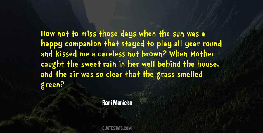 Quotes About Getting Caught In The Rain #150831