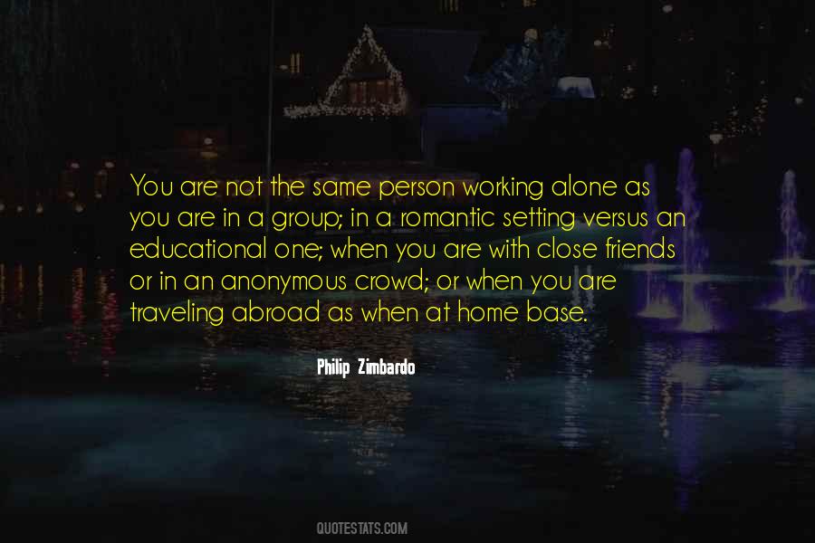 Quotes About Alone At Home #1867809