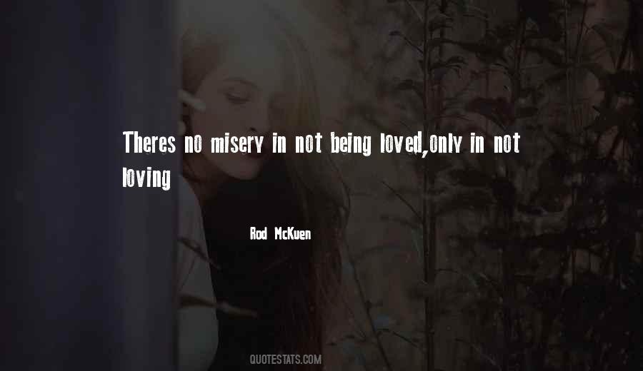 Quotes About Loving But Not Being Loved #63661