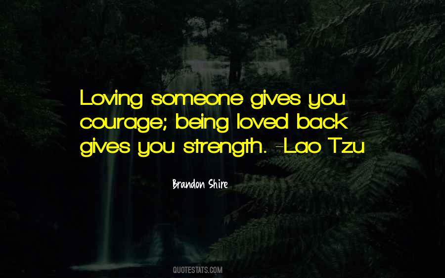 Quotes About Loving But Not Being Loved #91106