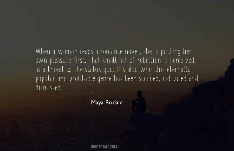 Quotes About Romance Genre #1362478