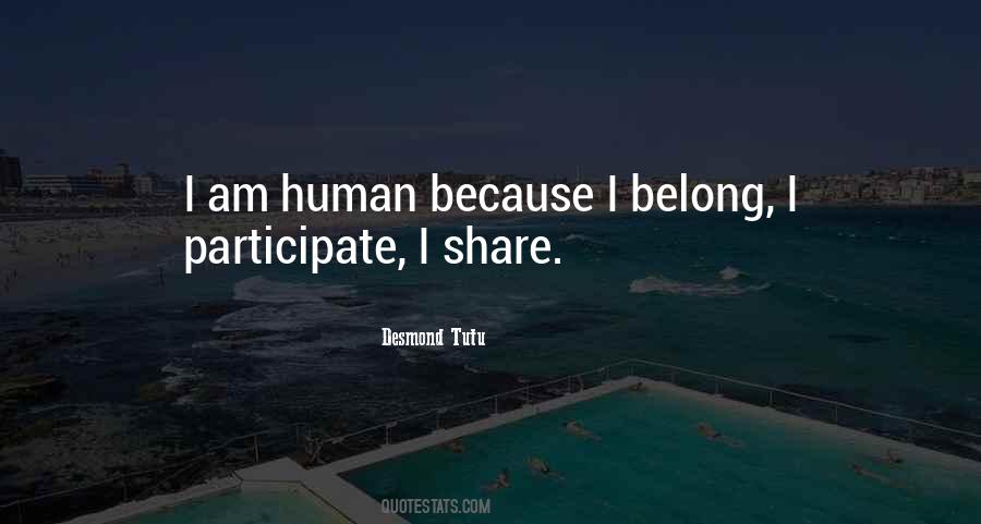 Am Human Quotes #25980