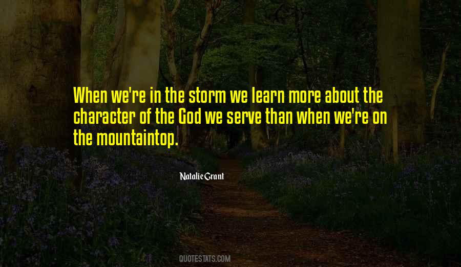 God We Serve Quotes #126350