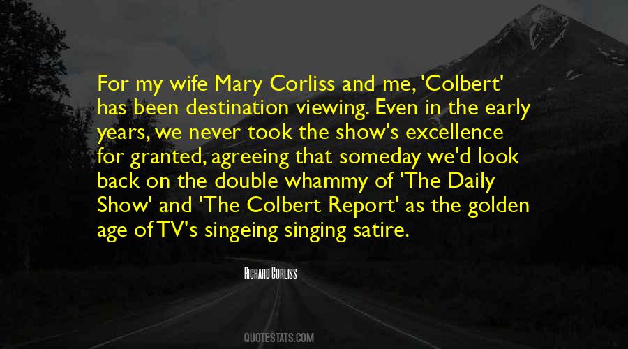 Colbert Show Quotes #1457706