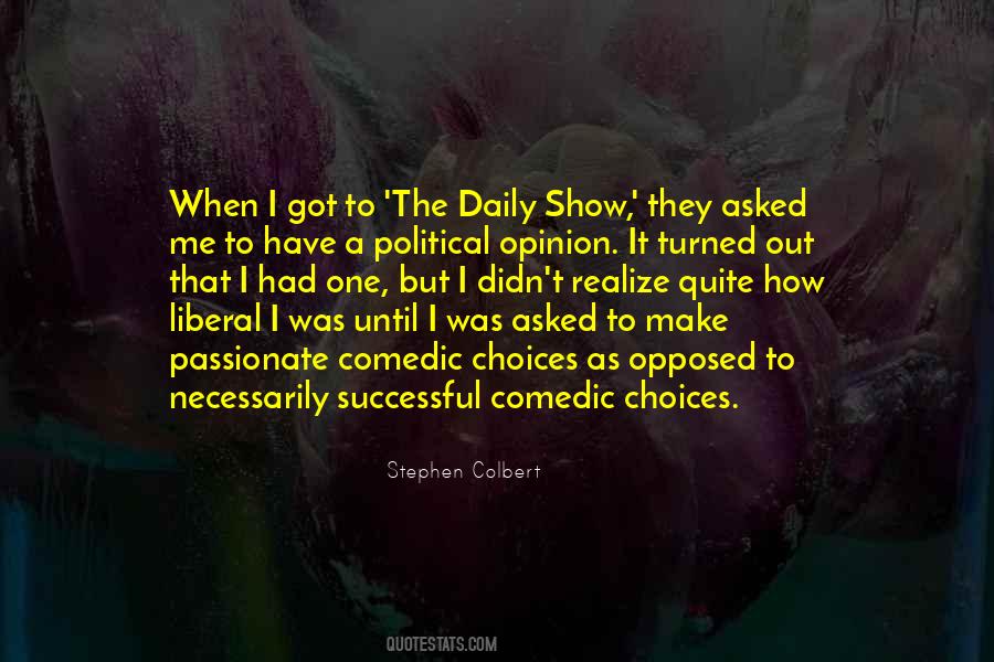 Colbert Show Quotes #21084