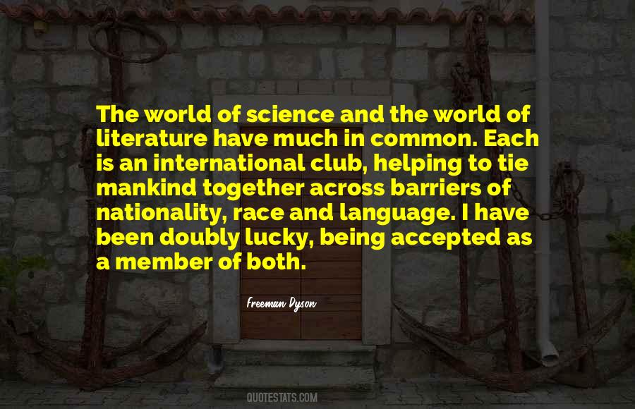 Quotes About Science And The World #1518426
