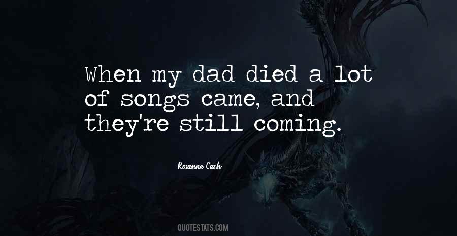 Quotes About Dad Died #1216574