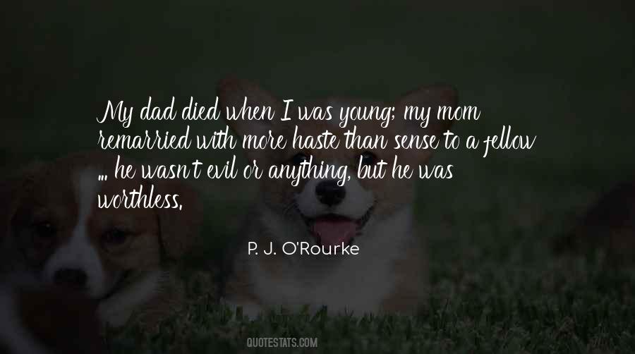 Quotes About Dad Died #1830540