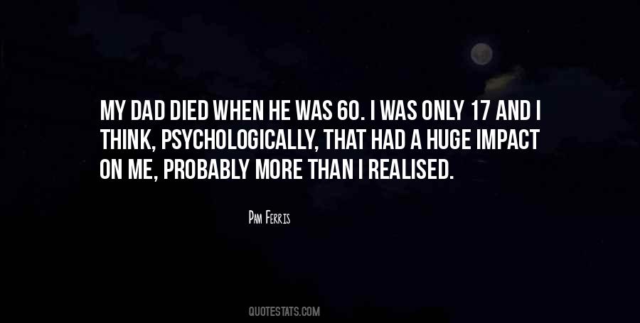 Quotes About Dad Died #94620