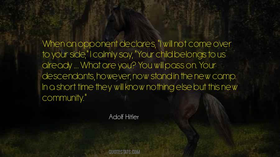 Quotes About What Belongs To You #1760619