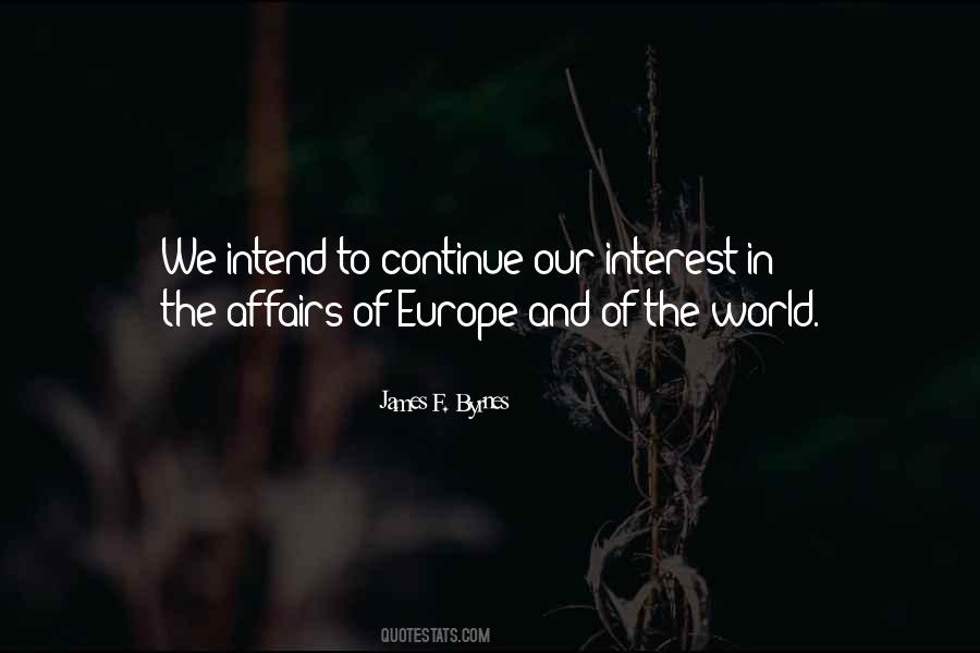 Quotes About Europe #1681003