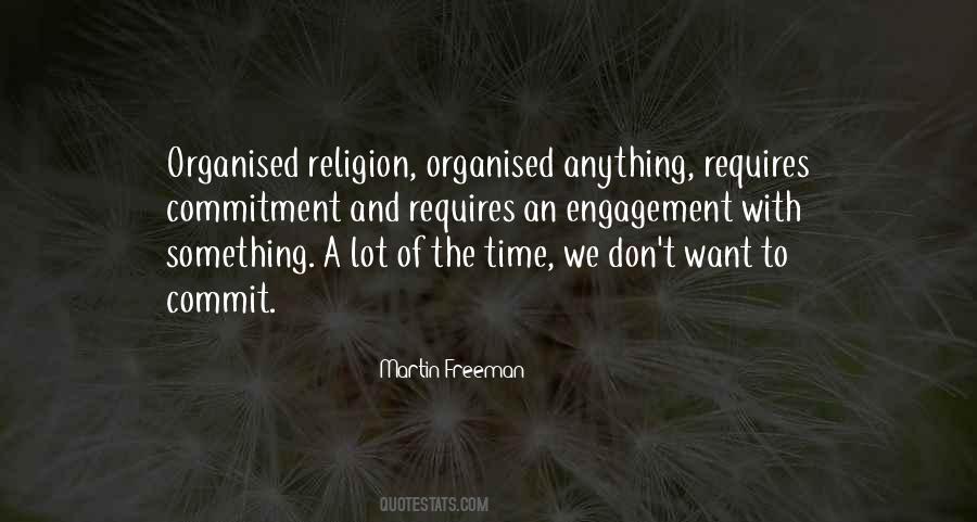 Quotes About Organised Religion #940340