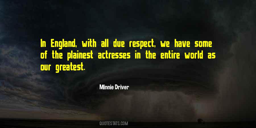 With All Due Respect Quotes #556422