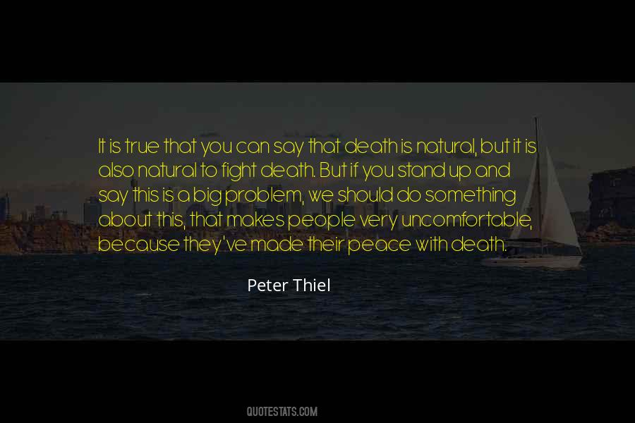 Quotes About Peace With Death #1796821