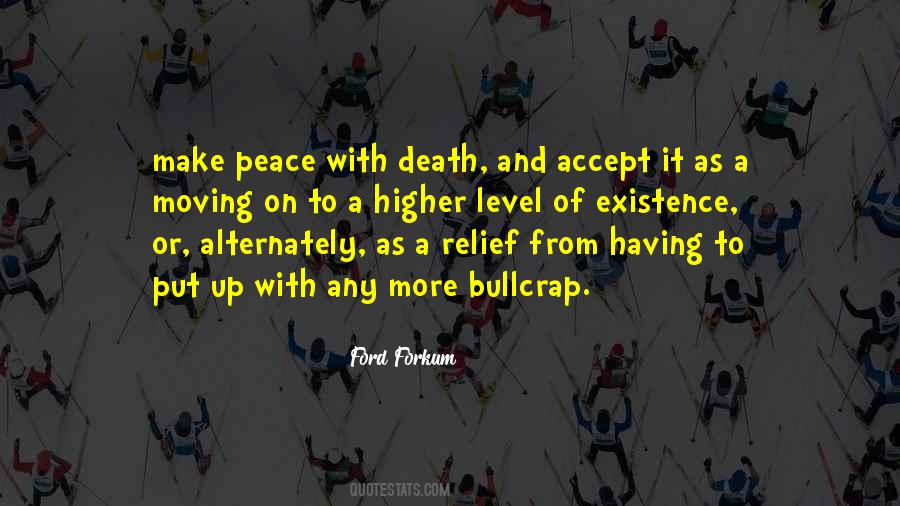Quotes About Peace With Death #427331