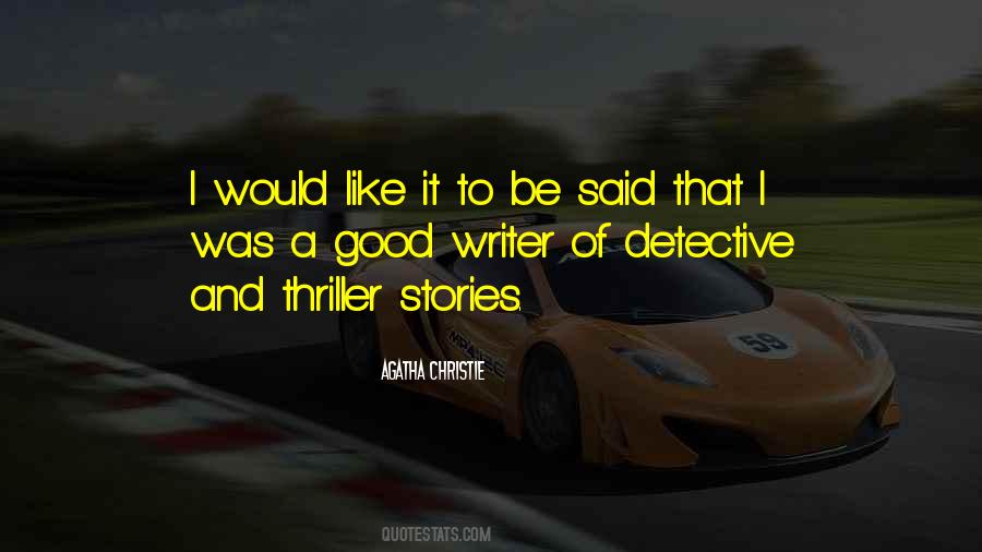 Quotes About Detectives #222453