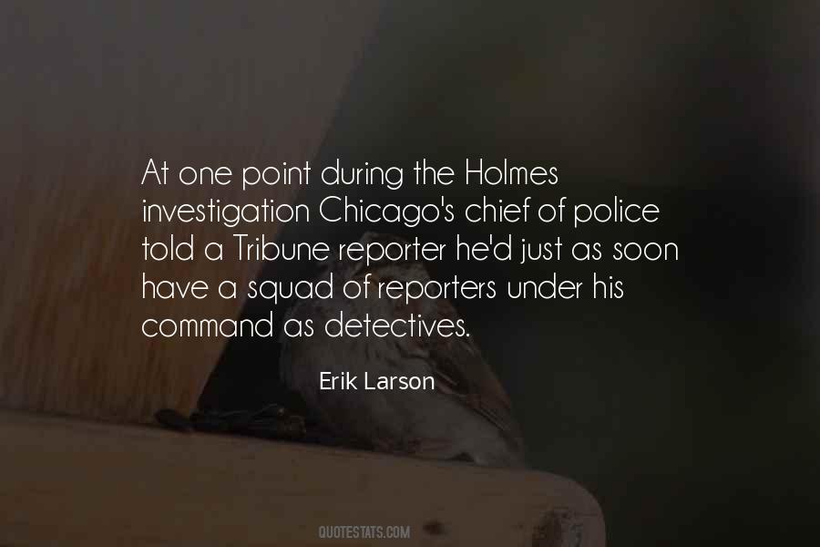 Quotes About Detectives #376288