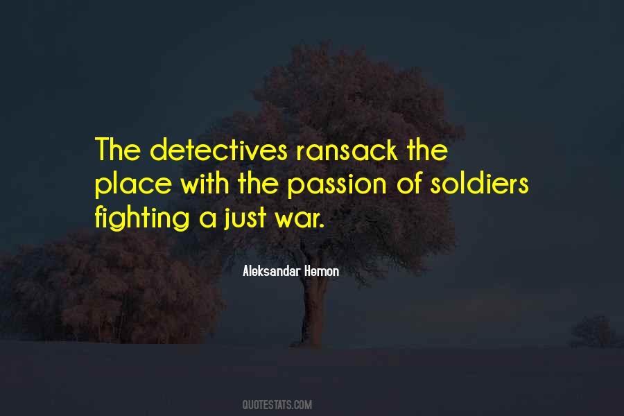 Quotes About Detectives #666679