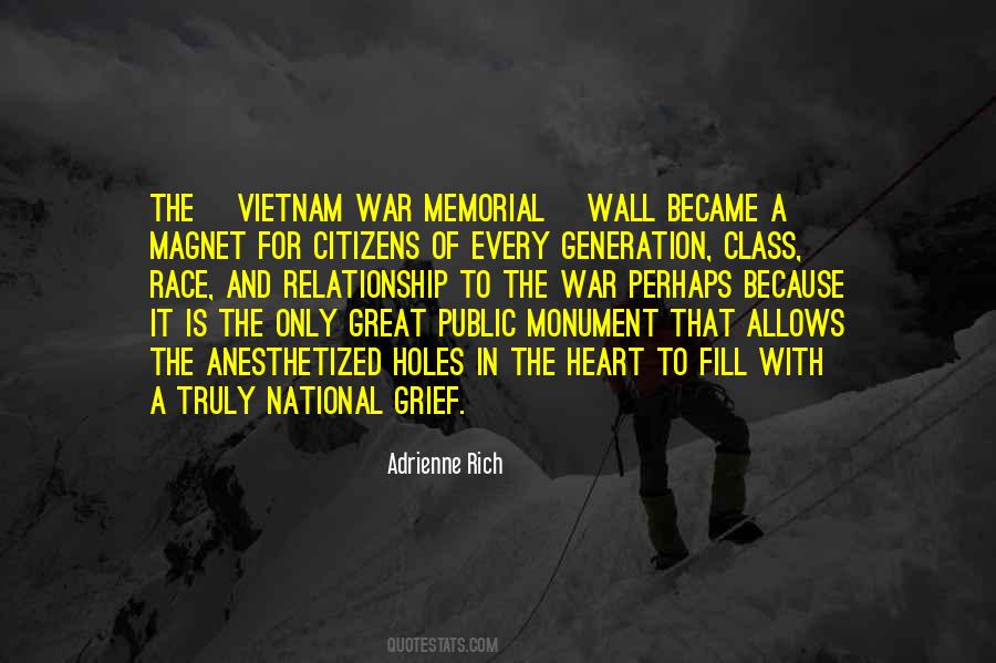 Quotes About Vietnam War Memorial #483615